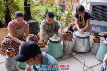 Trải Nghiệm Làm Gốm Đầy Sáng Tạo tại Vườn Nhà Gốm Cho Học Sinh