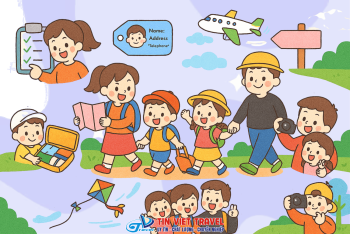 Tips Du Lịch Với Trẻ Tiểu Học Lần Đầu Đi Xa