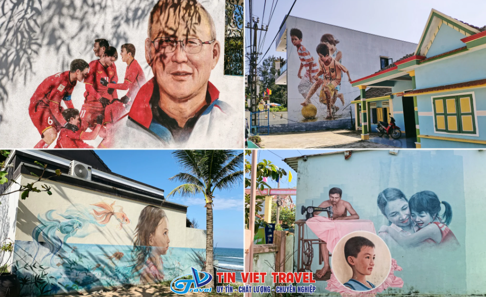 Nghệ thuật đời thường ở Làng Bích Họa Tam Thanh