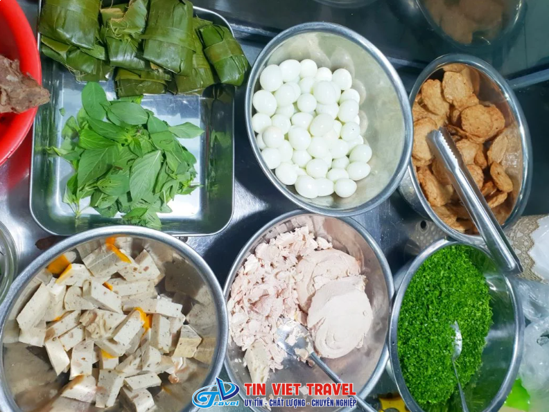 Nguyên liệu bánh canh hẹ