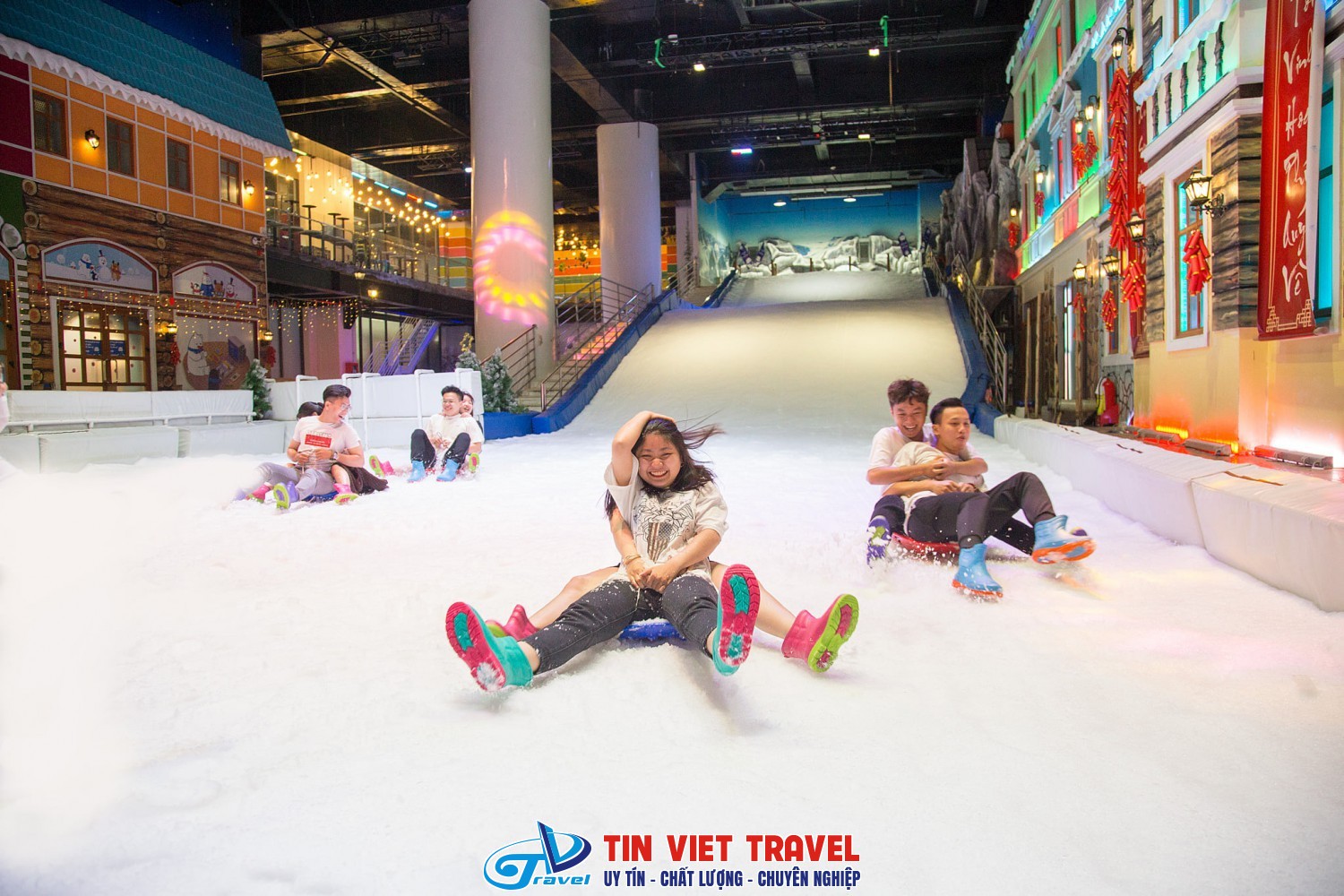khu vui choi snow town