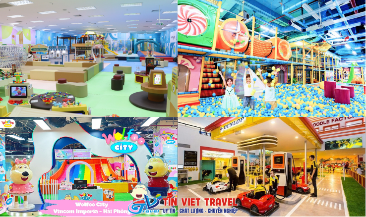 khu vui chơi trong nhà cho trẻ