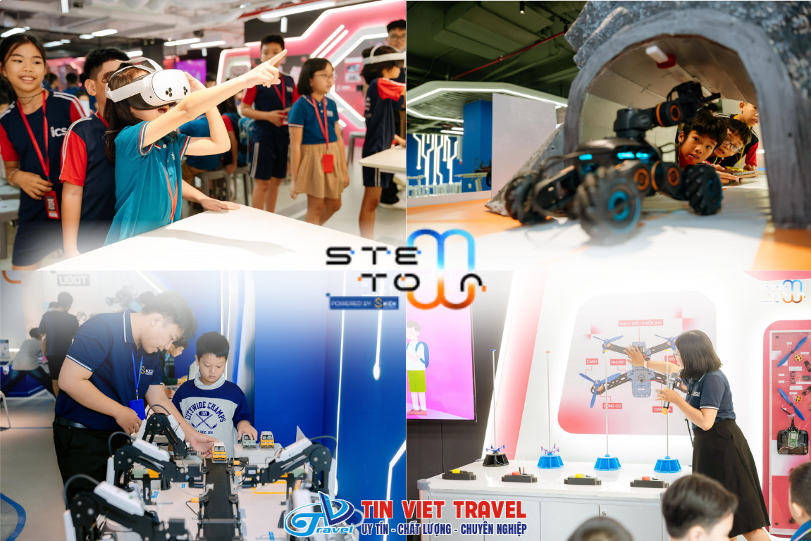 TOUR TRẢI NGHIỆM STEM TẠI STEM TOWN