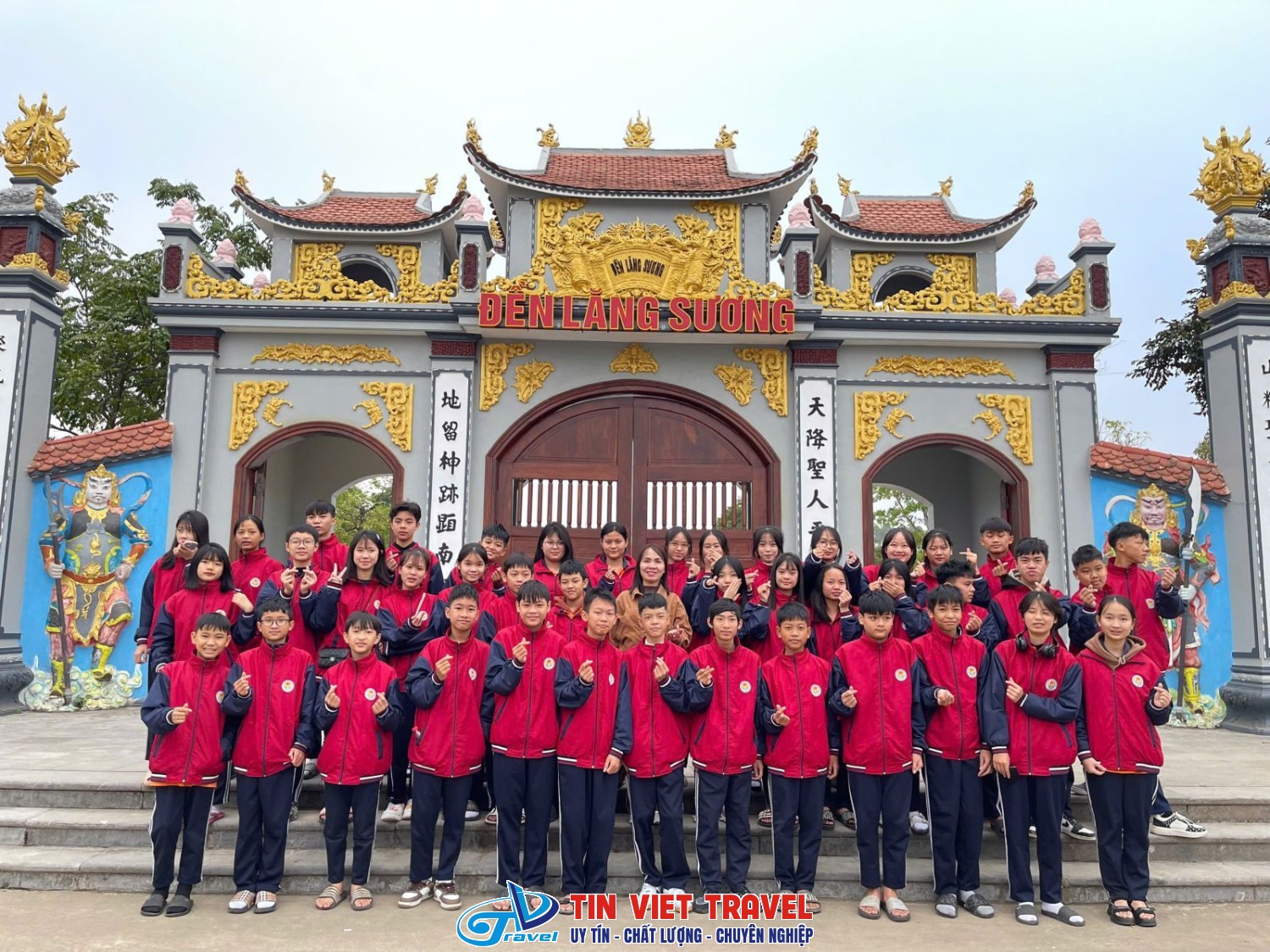 Đền Lăng Sương tour học sinh